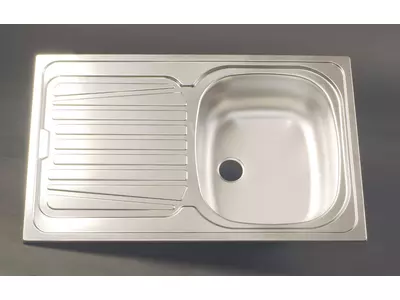 Spuelbecken mit einer Wanne