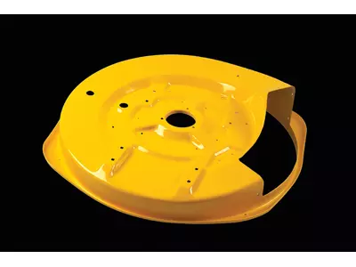 Rasenmäherhaube - ein Schneidwerk