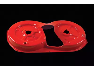 Rasenmäherhaube - 2 Schneidwerke