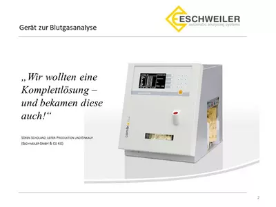 Gerät zur Blutgasanalyse