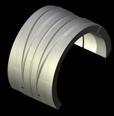 Cross wedge rolling tool