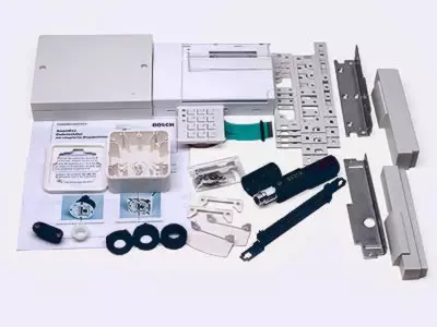 Einzelteile der lokalen Sicherheitsanlagen