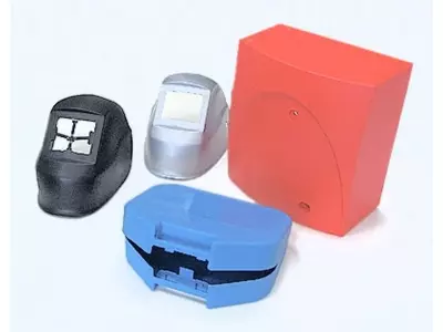 Schweißmasken, Brennerdeckel und plastische Verpackungseinheiten