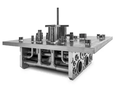 Fräs-Schweißkomponente