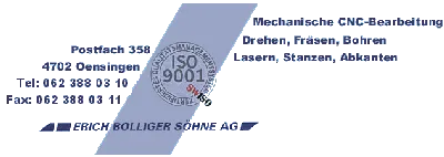 Logo von Bolliger Oensingen AG