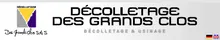 Décolletage des grands clos Logo