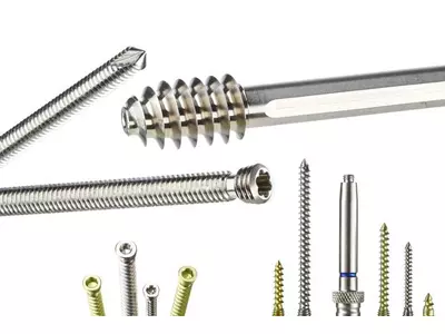 Knochenschrauben, Wellen, Bolzen, Hülsen, Buchsen