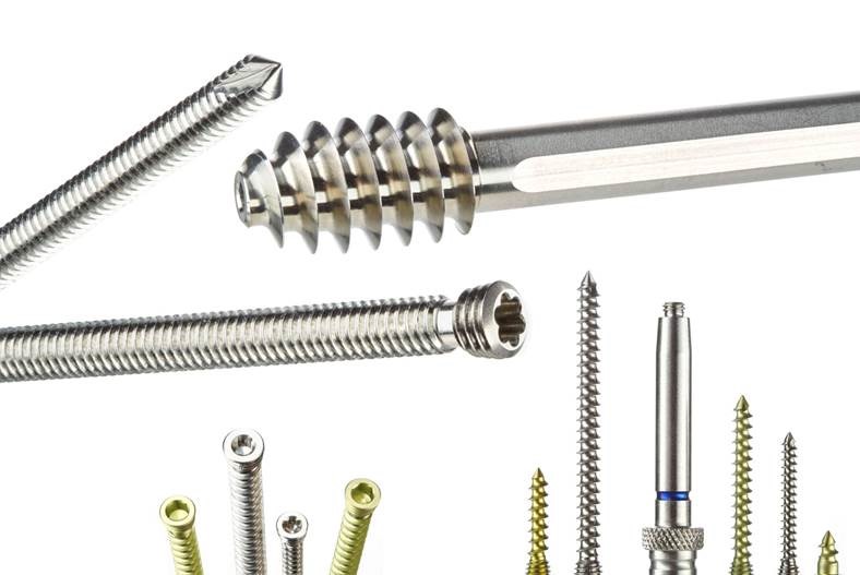 Knochenschrauben, Wellen, Bolzen, Hülsen, Buchsen