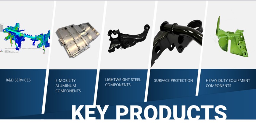 Stamping, welding, laser, KTL.