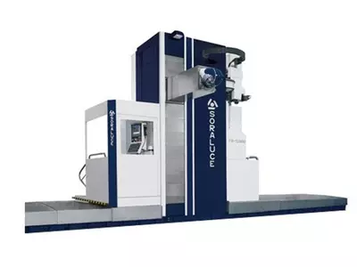 Fahrständer Fräs-Bohrmaschine X=8000 Y=3200 Z=1600mm  Rundverschiebetisch