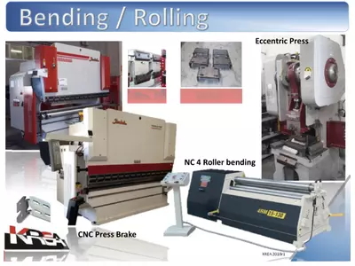 Sahinler 4 roller hydraulic rolling machine