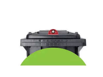 Mülttonnenschloss / Schwerkraftschloss