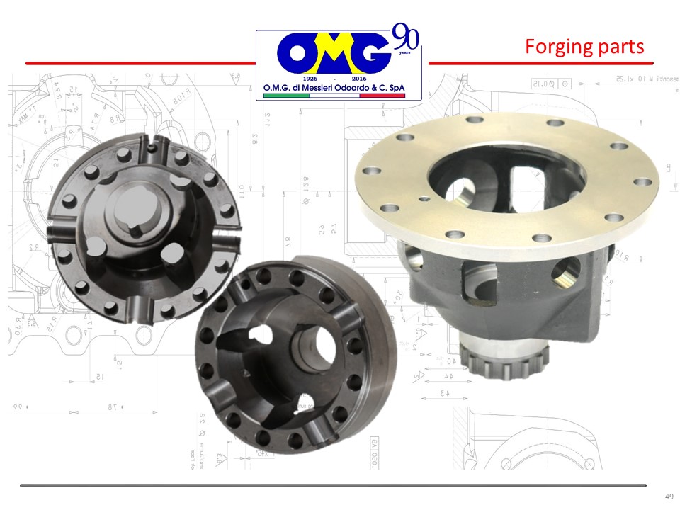 Forging parts