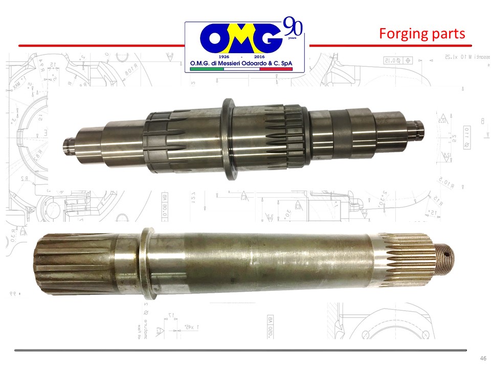 Forging parts