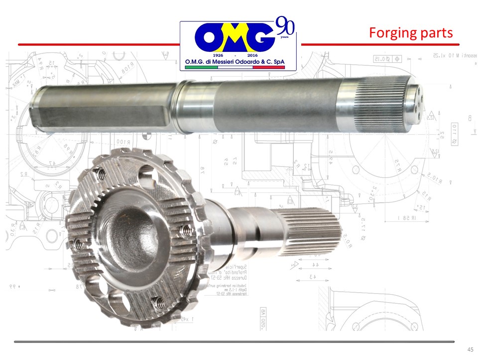 Forging parts