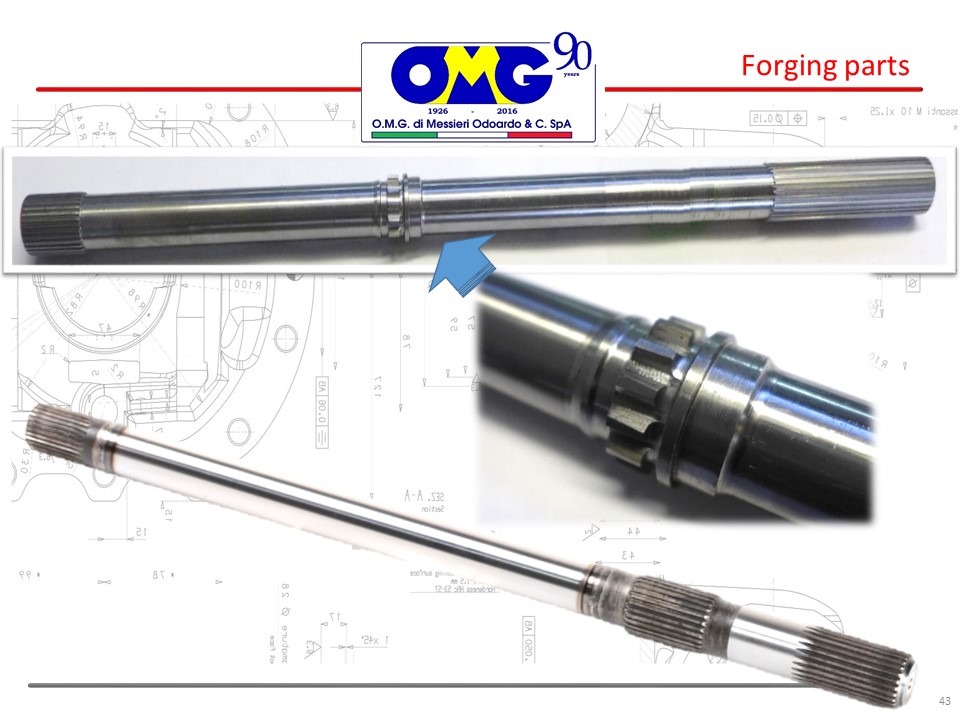 Forging parts
