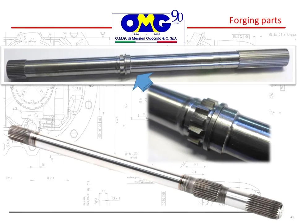 Forging parts