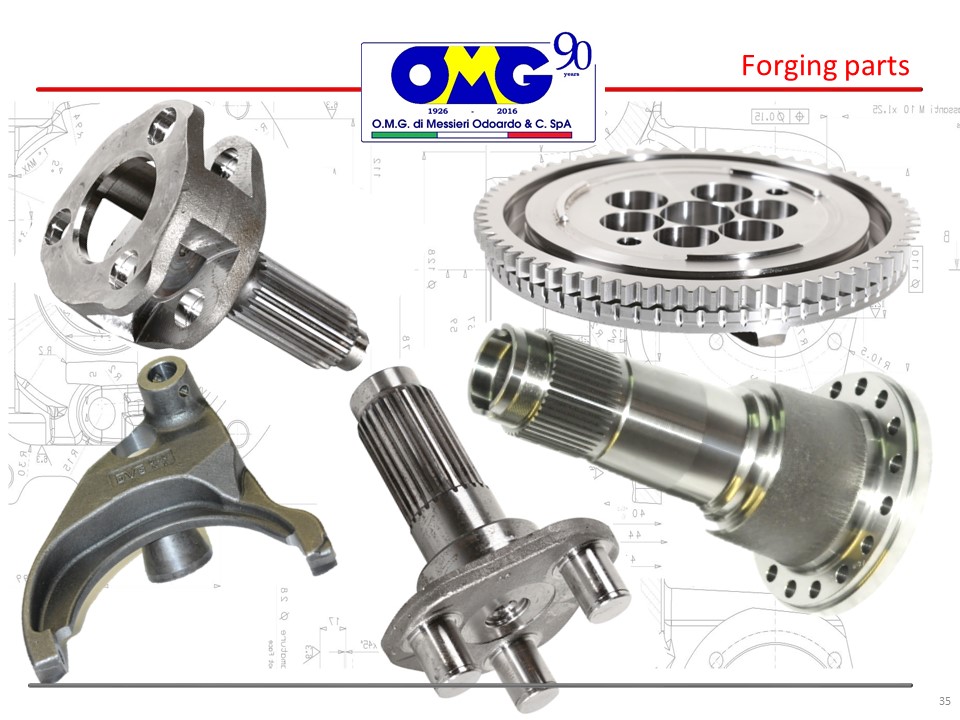 Forging parts