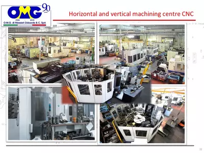 Horizontal Vertical machining center