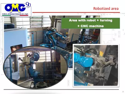 Robotized area