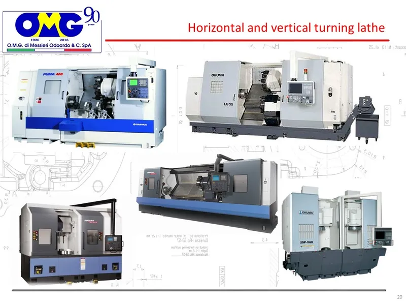 Horizontal Vertical Turning Lathe