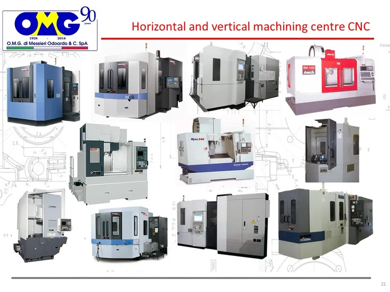 Horizontal Vertical machining center