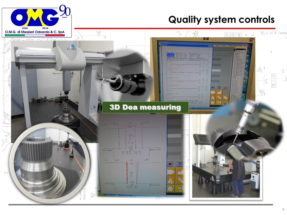 Quality system controls