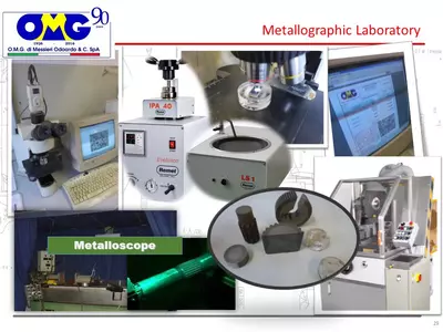 Metallographic lab