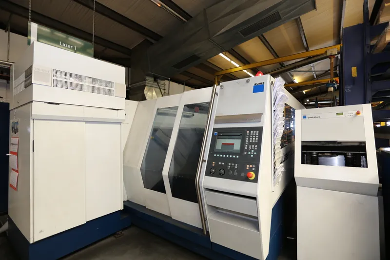 3 Flachbettlaserschneidanlagen - TruLaser 5030