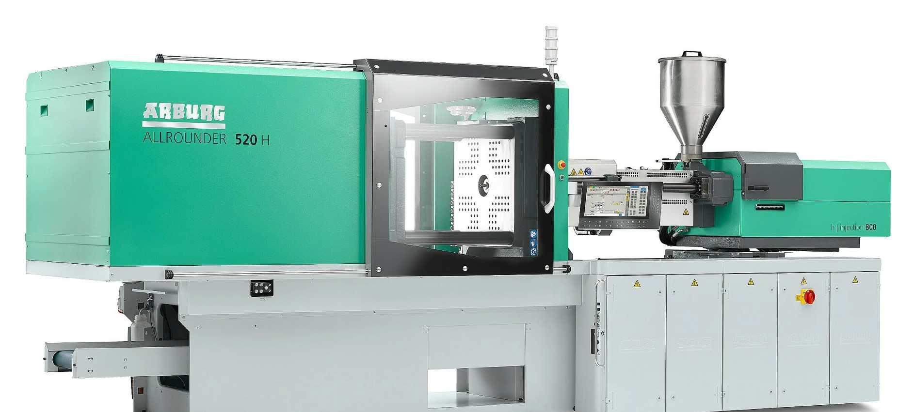150-2200 kN Schließkraft