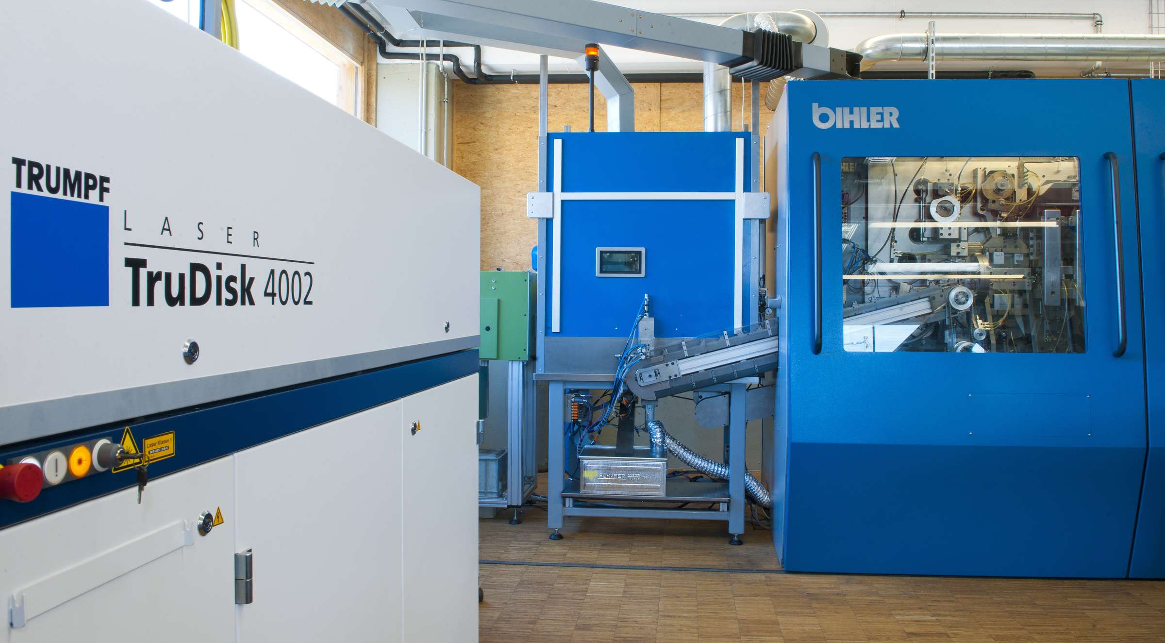 Laserschweißanlage