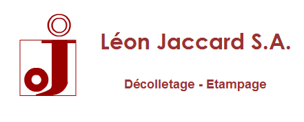 Léon Jaccard S.A. <br>Décolletage - Etampage Logo