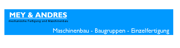 Mey + Andres GmbH Logo