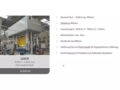 Servohydraulische Presse