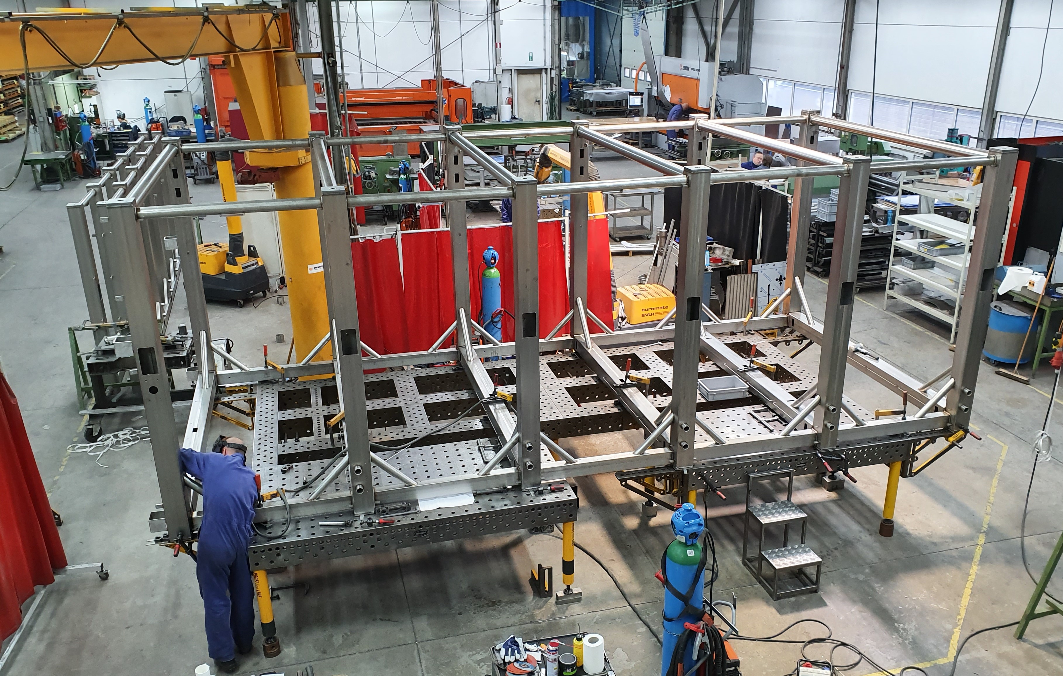 Welding area