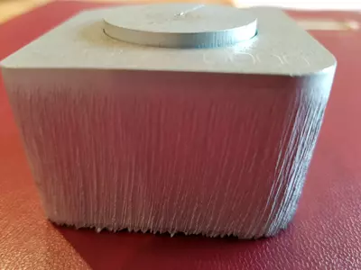 Laserschnitt 30 mm Aluminium