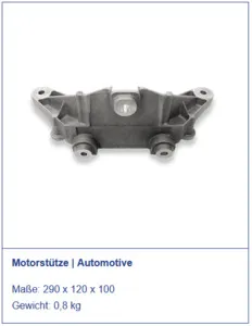 Motorstütze