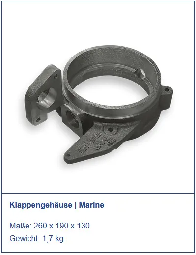 Klappengehäuse