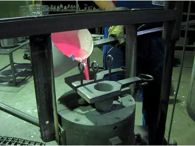 Kokillengießmaschine