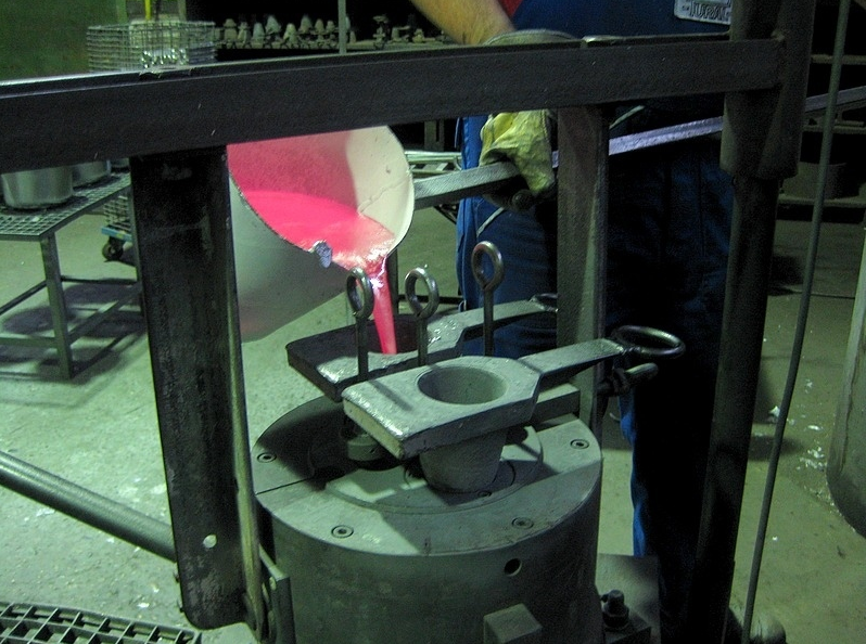 Kokillengießmaschine