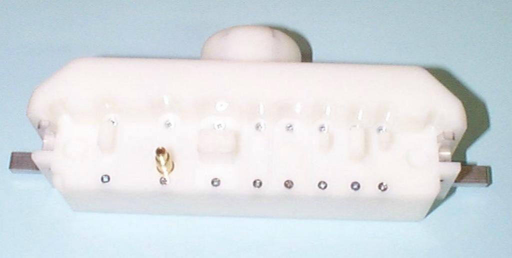 Prüfstecker für einen PKW-Sitz aus POM