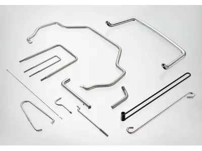 Drahtbiegeteile mit Endenbearbeitung