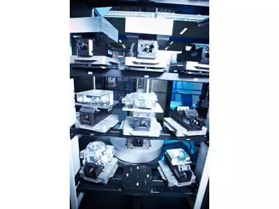 DMU 60 eVolution linear mit 25-fach Palettenwechsler