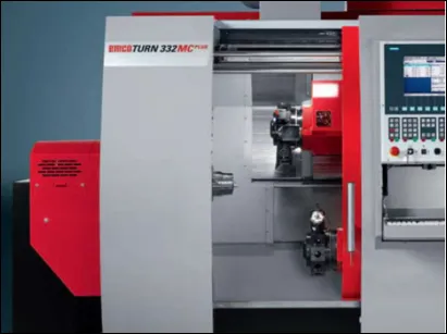 Emco Turn 332 mit Stangenlader
