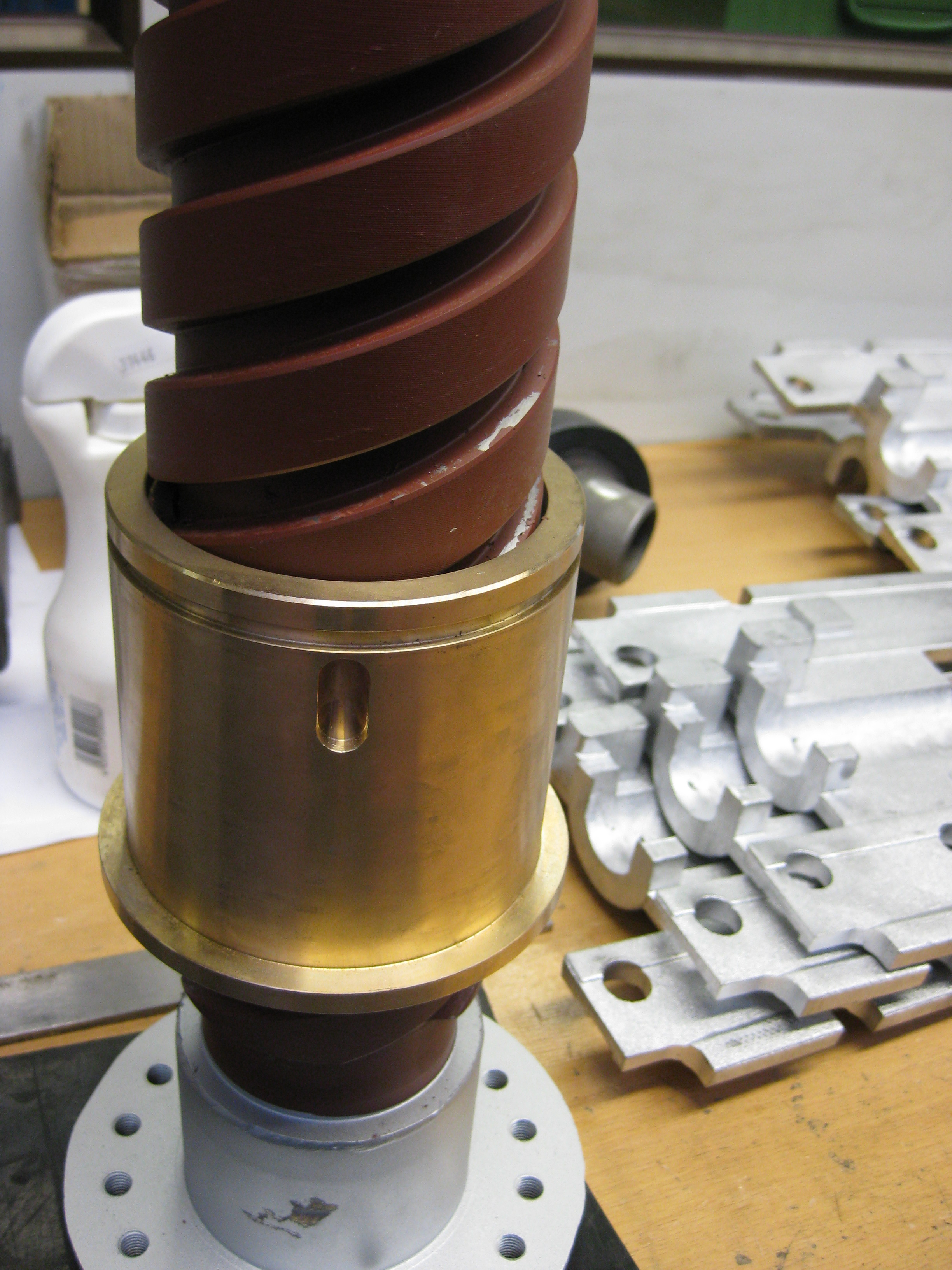 Gewindebuchse mit Spindel