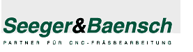 Seeger & Baensch GmbH <br>CNC-Fräsbearbeitung Logo