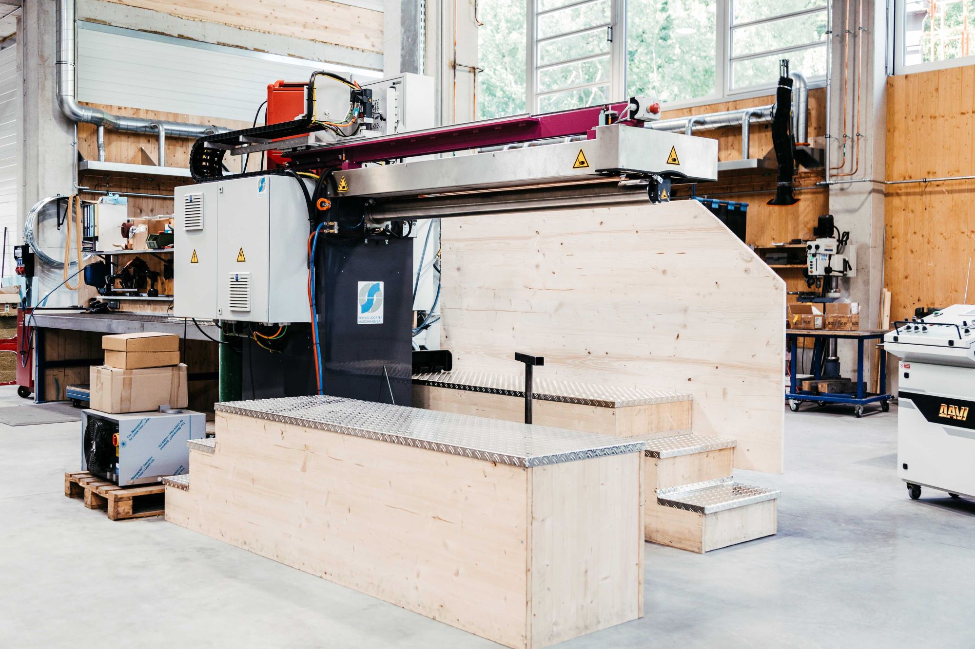 Längsschweißmaschine