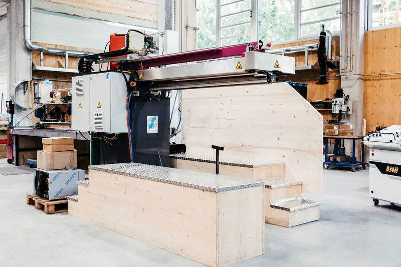 Längsschweißmaschine