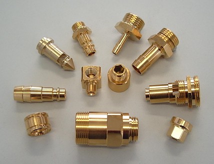 Präzisionsdrehteile aus Messing