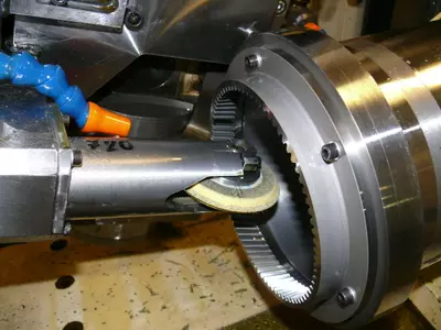 internal gear grinding